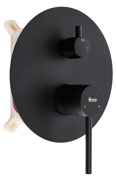 Душ система за вграждане Rea Foss Clif Black + BOX