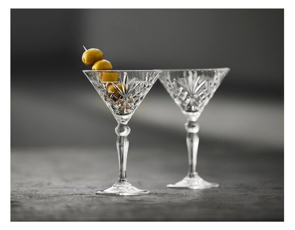 Кристални чаши в комплект 4 бр. за коктейли 210 ml Melodia – Lyngby Glas