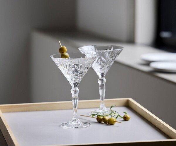 Кристални чаши в комплект 4 бр. за коктейли 210 ml Melodia – Lyngby Glas
