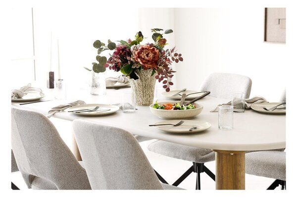 Сиво-бежова керамична ваза (височина 23,5 cm) – House Nordic
