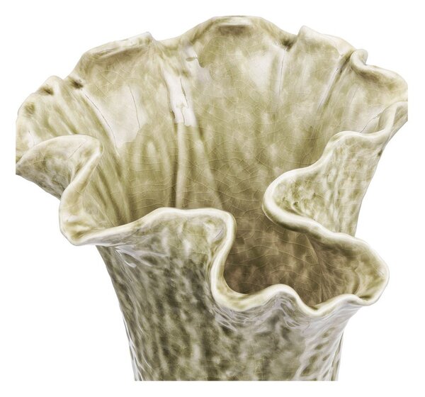 Сиво-бежова керамична ваза (височина 23,5 cm) – House Nordic