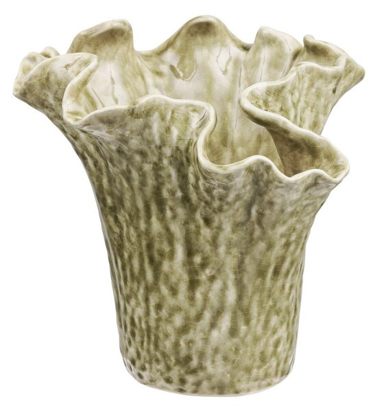 Сиво-бежова керамична ваза (височина 23,5 cm) – House Nordic
