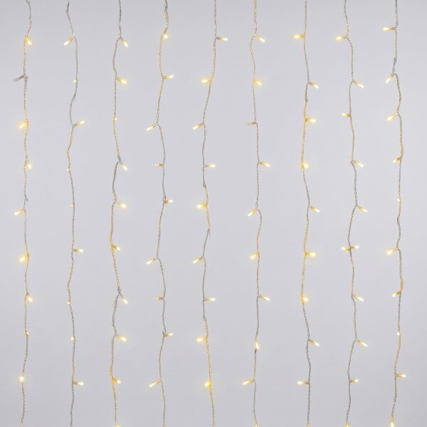 Aigostar - LED външен коледен гирлянд 180xLED/8 функции 3,9x1,8m IP44 топло бяло