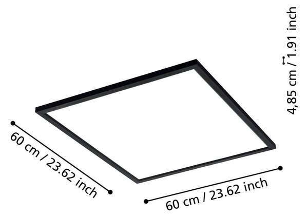LED smart осветително тяло за таван 33 W SALOBRENA-Z – EGLO