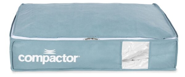 Вакуумна пластмасова кутия за съхранение под леглото 65x45x15,5 cm Blue Edition – Compactor