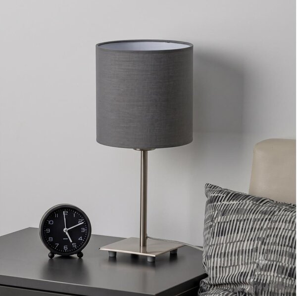 Brilagi - LED настолна лампа NUBILA 1xE27/60W/230V антрацит