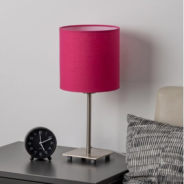 Brilagi - LED настолна лампа NUBILA 1xE27/60W/230V розова