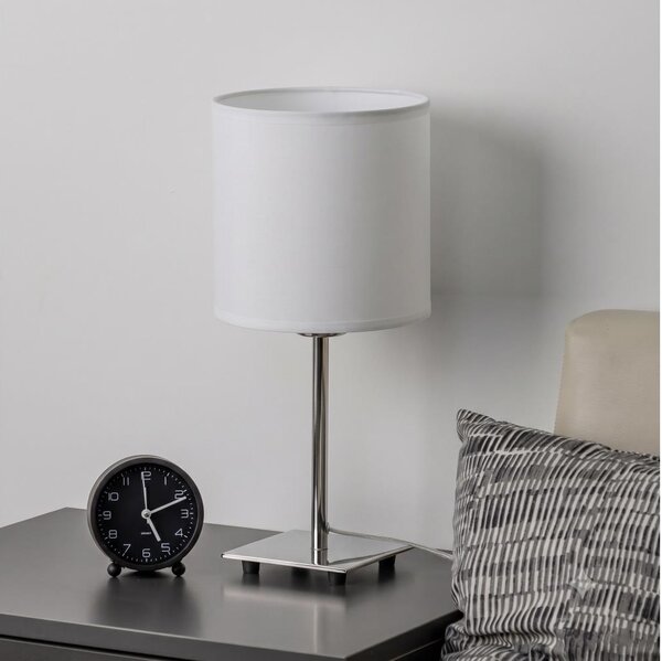 Brilagi - Настолна LED лампа NUBILA 1xE27/60W/230V бяла