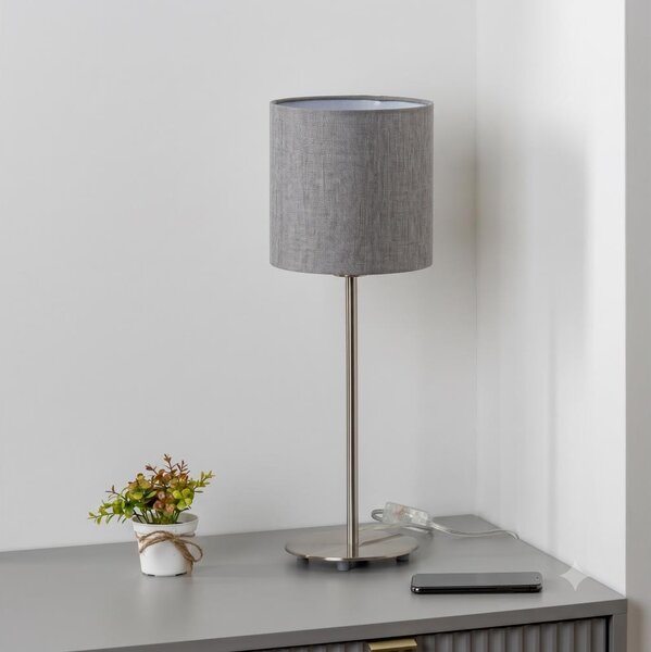 Brilagi - LED настолна лампа NUBILA 1xE27/60W/230V антрацит