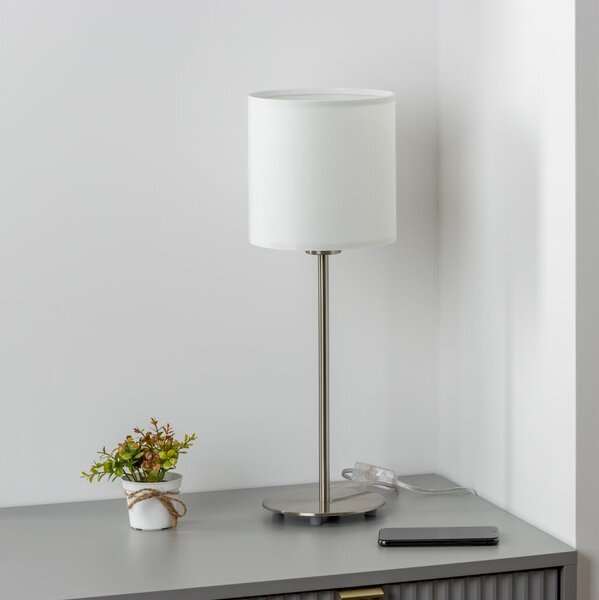 Brilagi - бяла LED настолна лампа NUBILA 1xE27/60W/230V