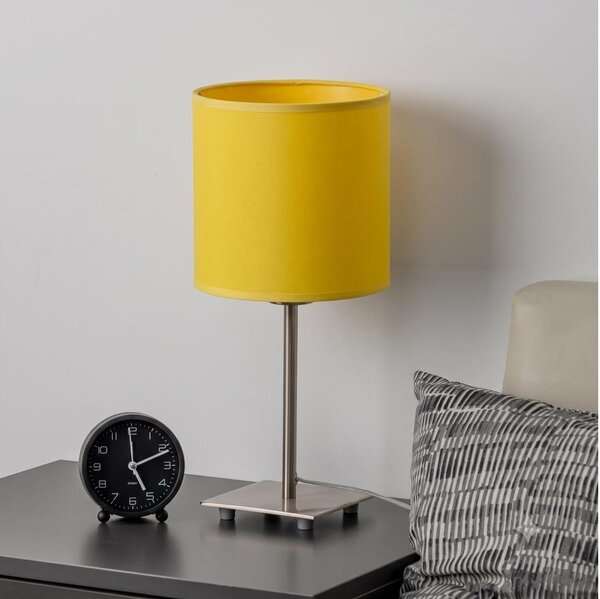 Brilagi - LED настолна лампа NUBILA 1xE27/60W/230V жълта