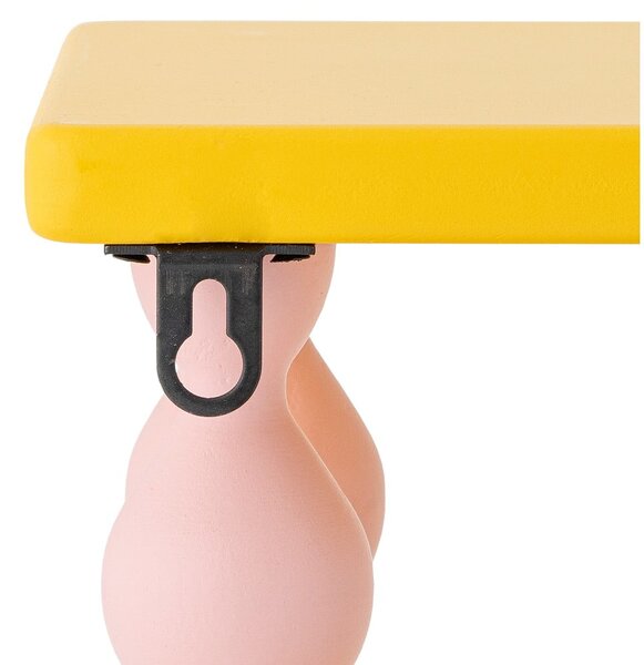 Жълт на няколко нива детски рафт 60 cm Bibiola – Bloomingville Mini