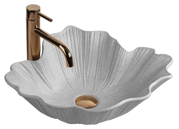 Умивалник за плот Rea Flower Grey