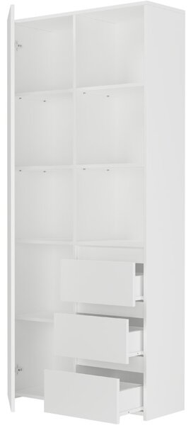 Офис рафт с чекмеджета MODERN B-80-S3 - различни цветови варианти Бял