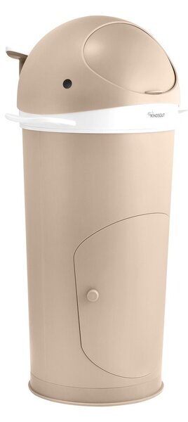 Бежово пластмасово кошче за пелени 25 l Whale – Kindsgut
