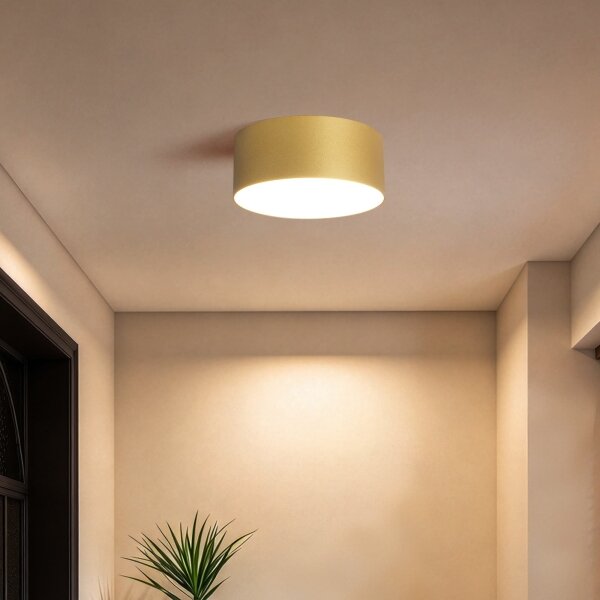 BRILAGI -LED Таванно осветително тяло за баня FORIS LED/20W/230V Ø 15 см златисто IP44