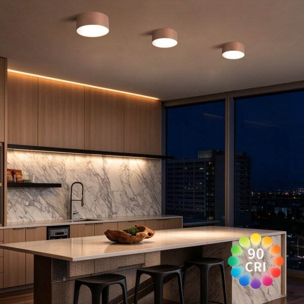 BRILAGI - Таванно осветително тяло за баня FORIS LED/20W/230V Ø 15 см бронзово IP44