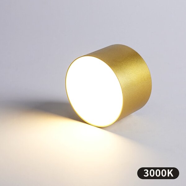 BRILAGI - Таванно осветително тяло за баня FORIS LED/9W/230V Ø 9 см златно IP44