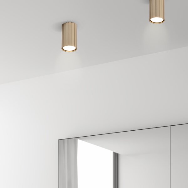 Brilagi - Точково осветително тяло CRISPINA 1xGU10/10W/230V 10 cm златисто
