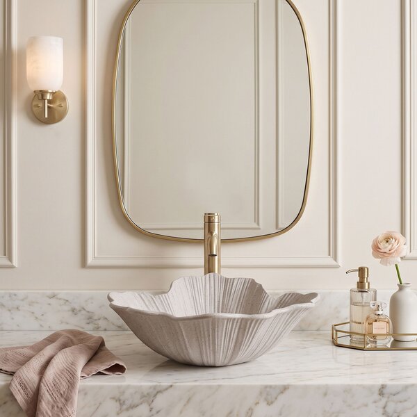 Умивалник за плот Rea Flower Beige