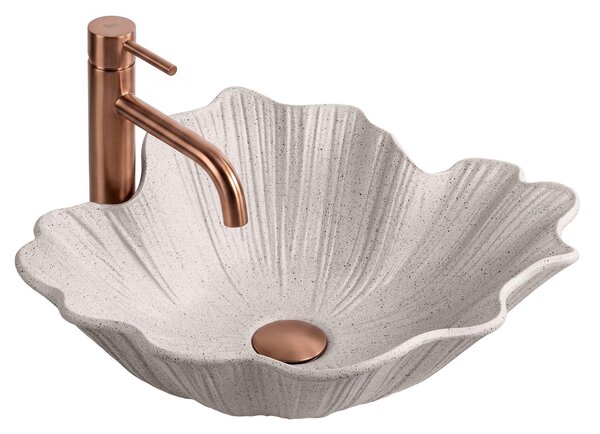 Умивалник за плот Rea Flower Beige