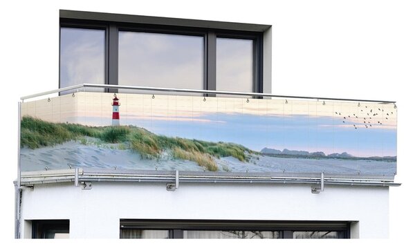 Пластмасов балконски параван 500x85 cm North Sea Coast – Maximex