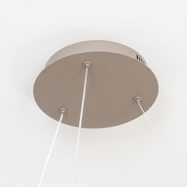 BRILAGI - LED димируем полилей на кабел FALCON II LED/99W/230V Ø 60 см бежов + с дистанционно управление