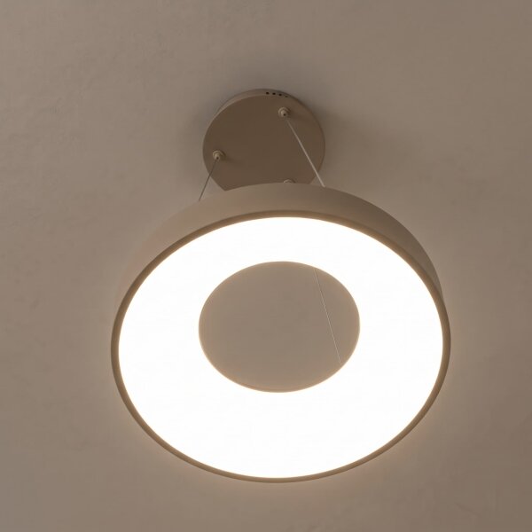 BRILAGI - димируем LED полилей на кабел FALCON II LED/67W/230V Ø 40 см бежов + дистанционно управление