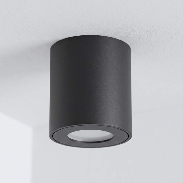BRILAGI - Спот за баня MIA 1xGU10/30W/230V 84x80 мм черен IP54