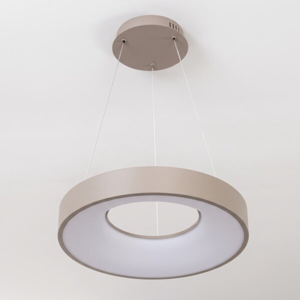 BRILAGI - димируем LED полилей на кабел FALCON II LED/67W/230V Ø 40 см бежов + дистанционно управление