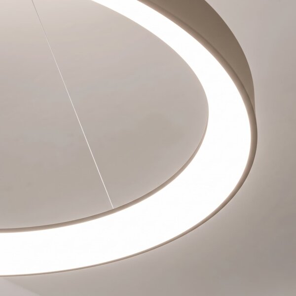 BRILAGI - LED димируем полилей на кабел FALCON II LED/108W/230V Ø 80 cm бежов + дистанционно