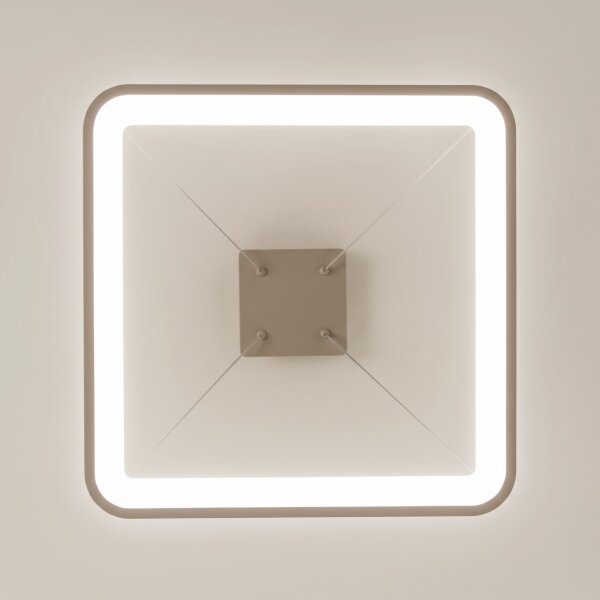 BRILAGI - LED димируем полилей на кабел FALCON SLIM LED/50W/230V 50x50 cm бежов + с дистанционно управление