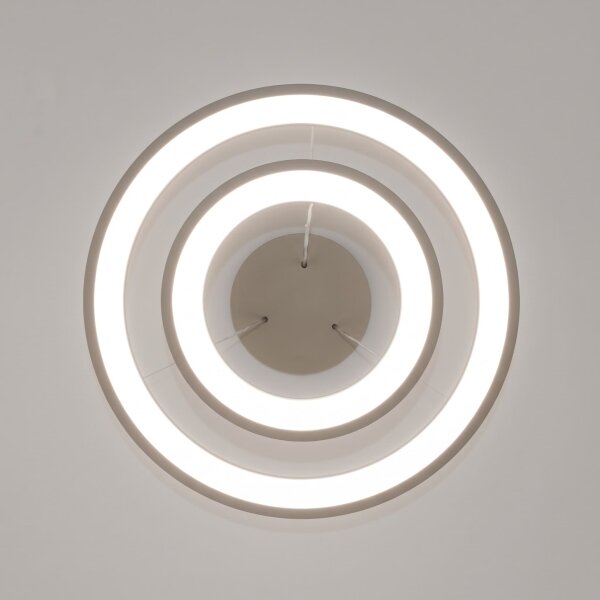 BRILAGI - LED димируем полилей на кабел FALCON SLIM LED/68W/230V Ø 50 см бежов + с дистанционно управление