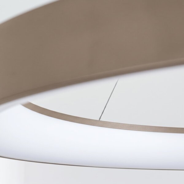 BRILAGI - LED димируем полилей на кабел FALCON II LED/108W/230V Ø 80 cm бежов + дистанционно