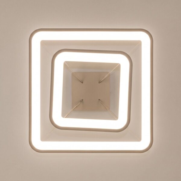 BRILAGI - LED димиращ полилей на кабел FALCON SLIM LED/78W/230V бежов + дистанционно управление