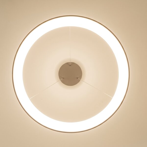 BRILAGI - LED димируем полилей на кабел FALCON II LED/108W/230V Ø 80 cm бежов + дистанционно