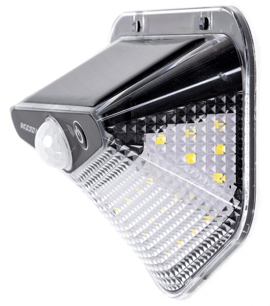 Aigostar -LED Соларно осветително тяло с вграден сензор LED/3,7V 6500K 500 mAh IP65 черно