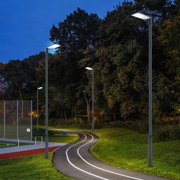 Brilagi-LED Външна лампа с колона и кабел 5 m URBANLIGHT LED/200W/230V антрацит IP65