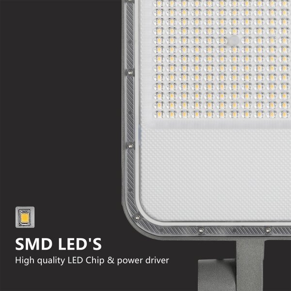 Brilagi-LED Външна лампа със стълб, височина 3 m, URBANLIGHT LED/200W/230V, сива, IP65