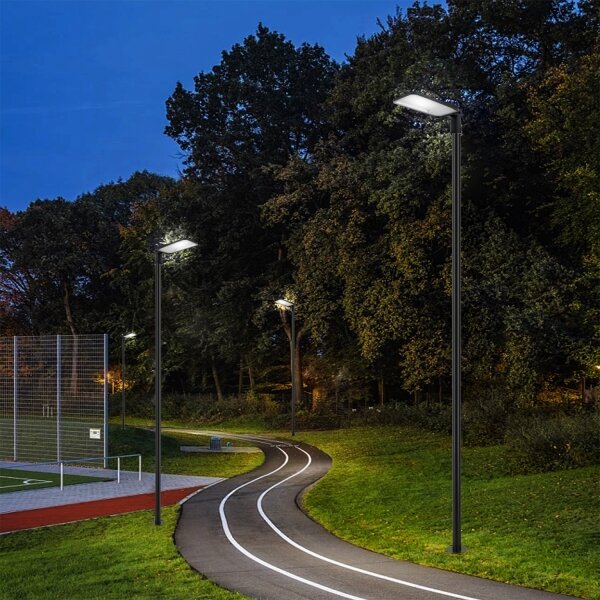 Brilagi-LED Външна лампа със стълб и 4 m кабел URBANLIGHT LED/200W/230V черна IP65