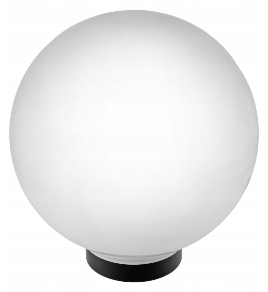 Соларна LED лампа LED/1,2 V 6500K 200 mAh Ø 30 см IP44 бяла/черна