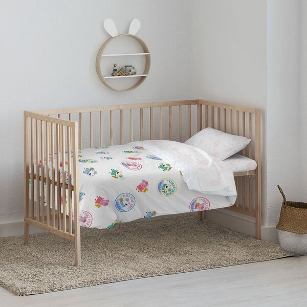 Покривало за Одеяло за Детско Легло Peppa Pig Time bed 100 x 120 cm