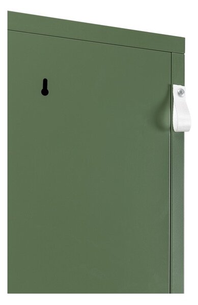 Тъмнозелено метално заключващ се шкафче 38x185x46 cm Cambridge – Yes Everyday
