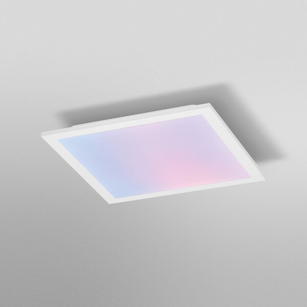 OSRAM SMART+ WiFi LED панел PLANON MAGIC, бял 45 cm RGB CCT, Затъмняване, Бял, Дневна/трапезария, Метал, Модерен
