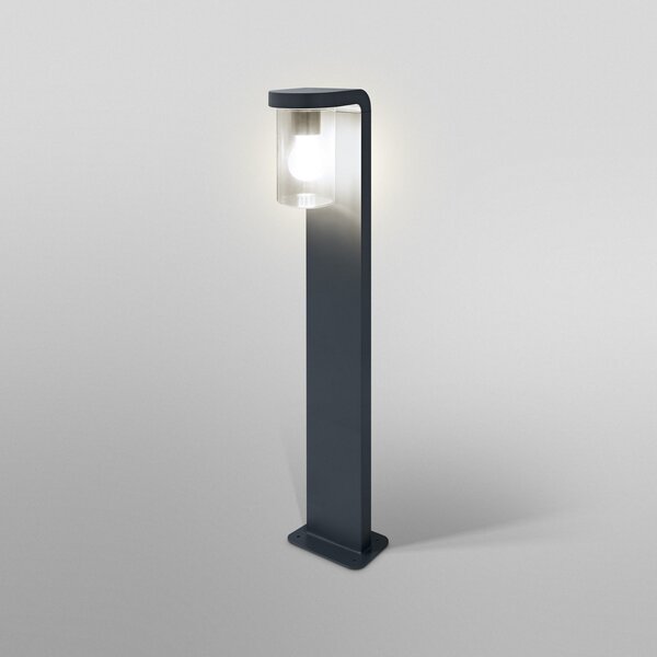 OSRAM освещение за пътеки ENDURA CLASSIC CASCADE 80 cm тъмно сива/прозрачна, Затъмняване, Сив, Алуминий, Модерен