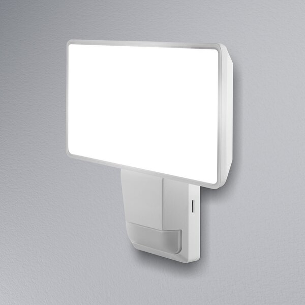 OSRAM LED сензор за външно осветление ENDURA PRO FLOOD, бял, 27 W, Бял, Пластмаса