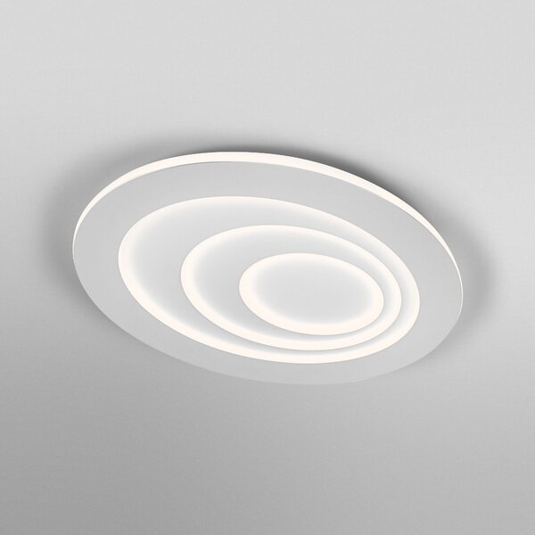 OSRAM LED таванска лампа ORBIS SPIRAL OVAL, Ø 72 cm бяла 63 W, Бял, Дневна/трапезария, Метал, Модерен