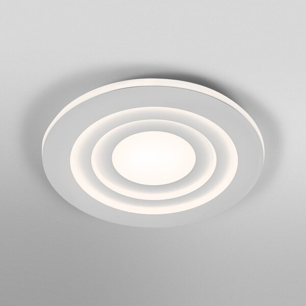 OSRAM LED плафон ORBIS SPIRAL LOOP 51 cm бял Sidelight, Бял, Дневна/трапезария, Метал, Модерен