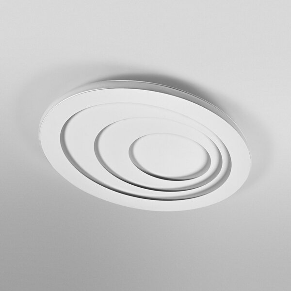 OSRAM LED плафон ORBIS SPIRAL OVAL, Ø 49 cm бял 37 W, Бял, Дневна/трапезария, Метал, Модерен