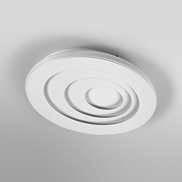 OSRAM LED плафон ORBIS SPIRAL OVAL, Ø 36 cm бял 27 W, Бял, Дневна/трапезария, Метал, Модерен
